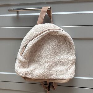 DSW Kids Tan Sherpa Backpack